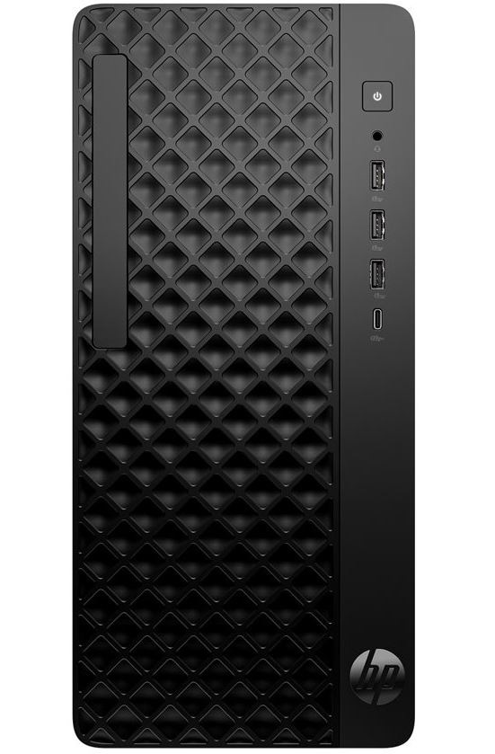 Stolní počítač HP ProDesk Tower 2 G1i černý HP ProDesk Tower 2 G1i počítač čelní pohled na skříň