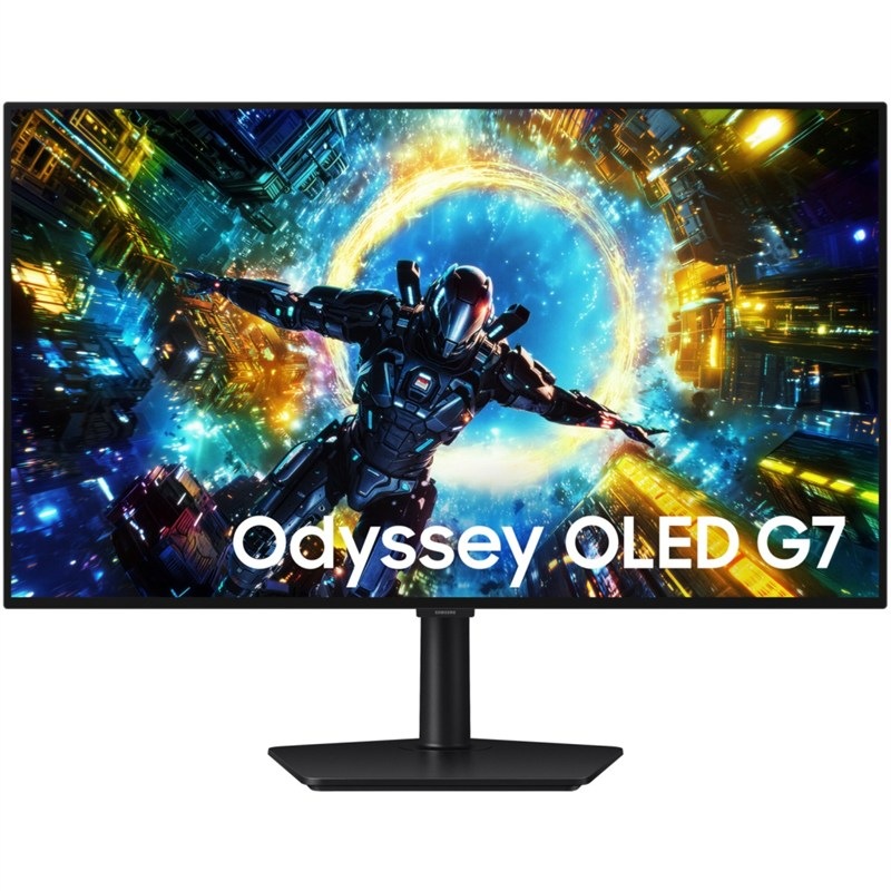 Herní monitor Samsung Odyssey G7 (G73SH) 32",OLED podsvícení, OLED panel, 0.03ms, 1500000: 1, 1300cd/m2, 3840 × 2160, - černý