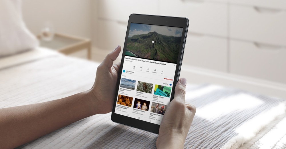 Dotykový tablet Samsung Galaxy Tab A 8.0 Wi-Fi černý