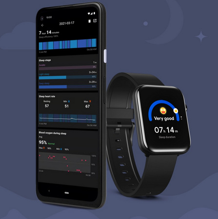 Chytré hodinky Mobvoi TicWatch GTH černé