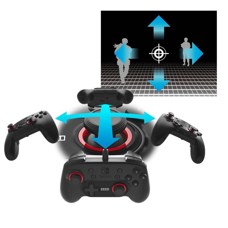 Gamepad HORI HORIPAD+ pro Nintendo Switch černý HORI HORIPAD + Nintendo Switch