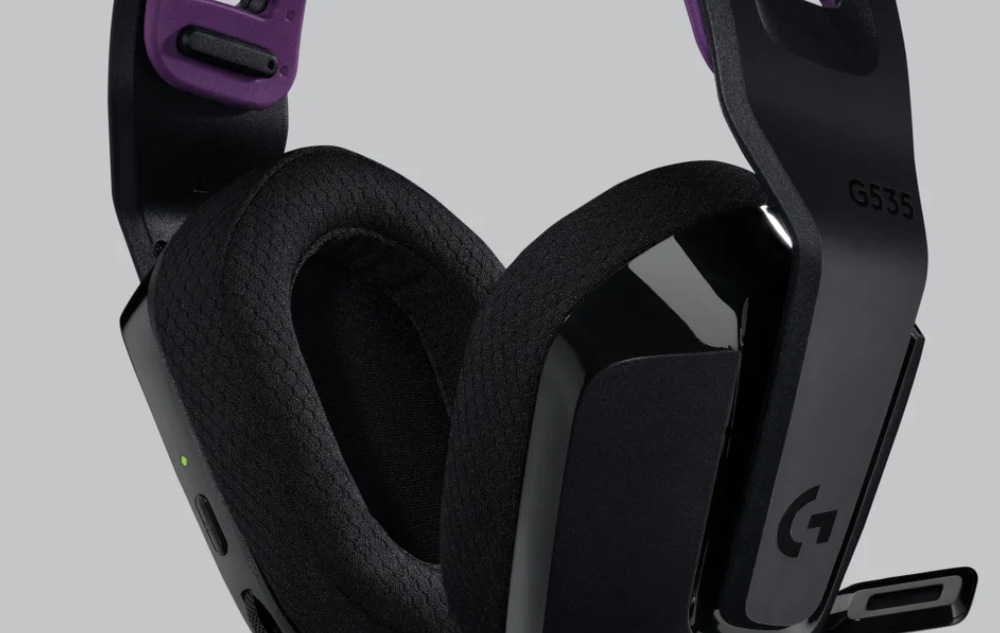 Headset Logitech Gaming G535 Lightspeed černý
