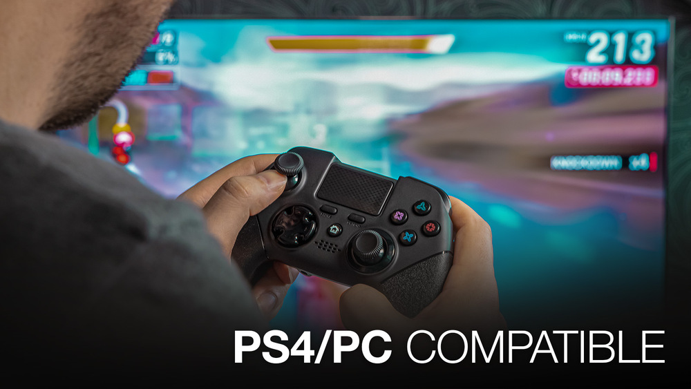 Gamepad Evolveo Ptero 4PS, pro PC, PlayStation 4, iOS a Android černý Evolveo Ptero 4PS