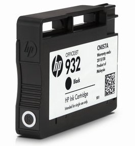 Inkoustová náplň HP 932, 825 stran černá Inkoustová náplň HP 932, 825 stran - černá