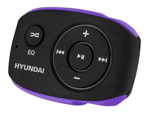 MP3 přehrávač Hyundai MP 312 GB8 BP černý/fialový
