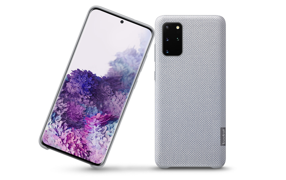 Kryt na mobil Samsung Kvadrat na Galaxy S20+ šedý Kryt na mobil Samsung Kvadrat na Galaxy S20+ šedý