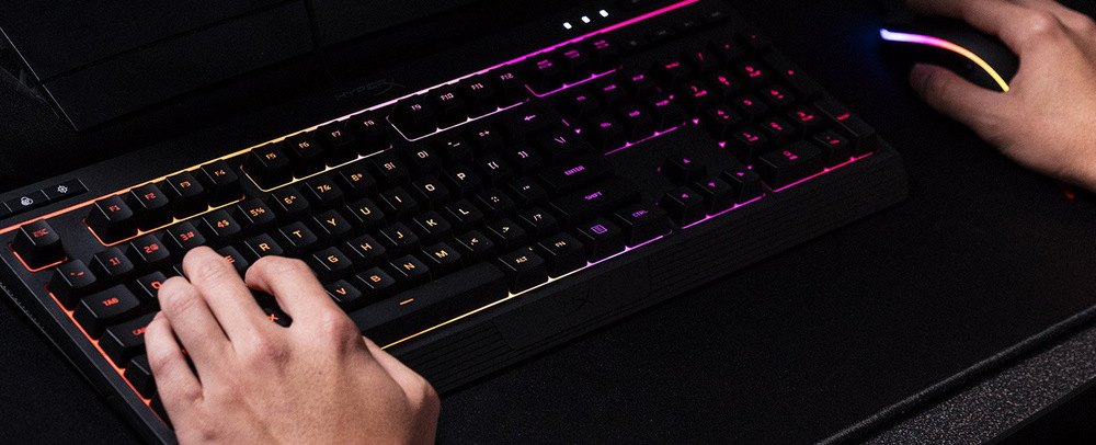 Klávesnice HyperX Alloy Core RGB, US černá Klávesnice HyperX Alloy Core RGB, US černá