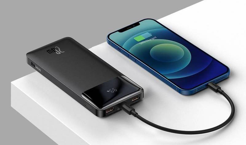 Powerbanka Baseus Bipow 10000mAh 15W černá Powerbanka Baseus Bipow 10000mAh 15W černá