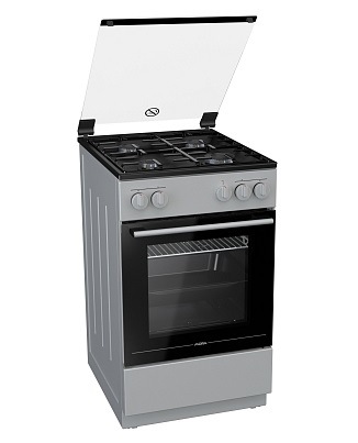 Plynový sporák Mora Premium P 162 AS Inoxlook