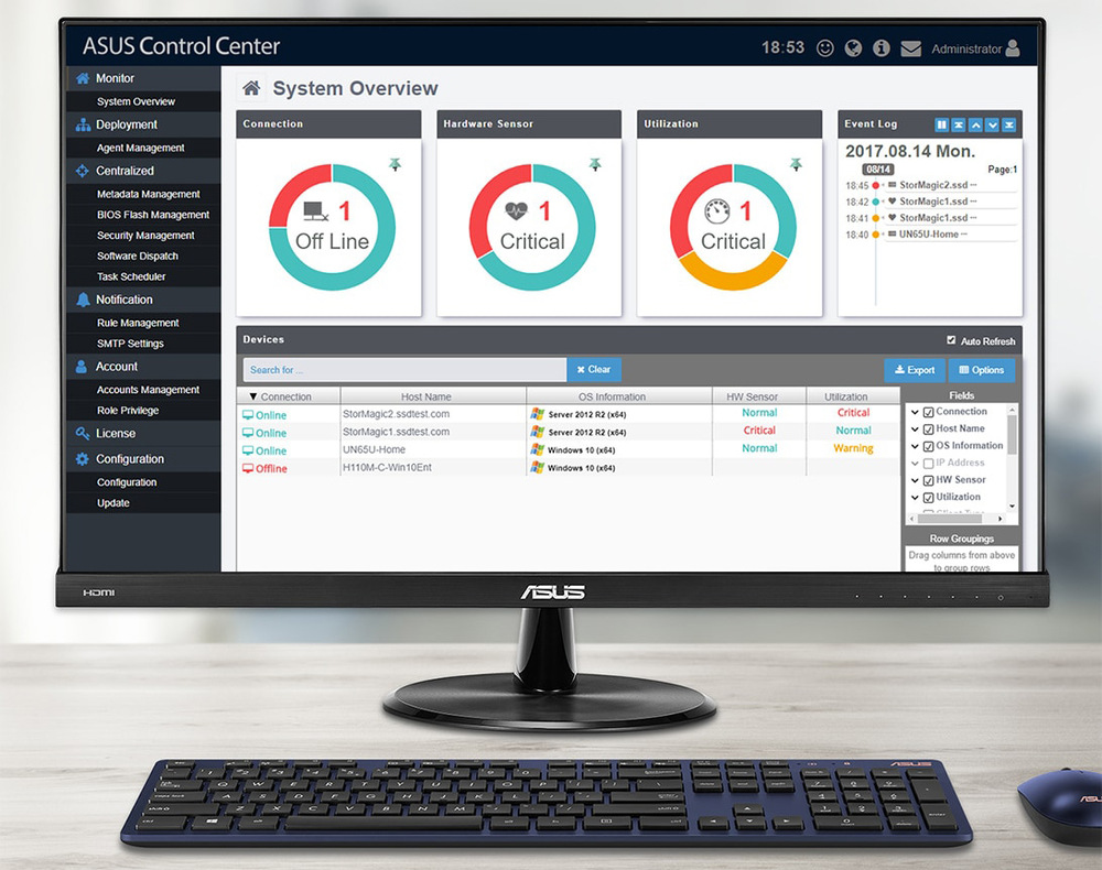 Stolní počítač Asus ExpertCenter D500MAES černý Stolní počítač Asus ExpertCenter D500MAES černý
