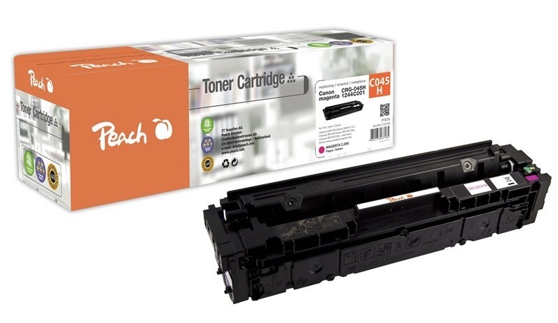Toner Peach Canon CRG-045H, 2200 stran purpurový