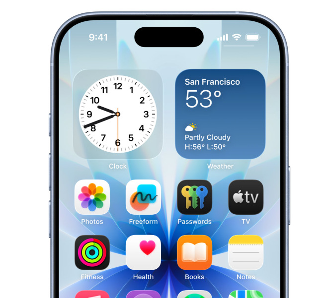Mobilní telefon Apple iPhone 17 512 GB levandulový