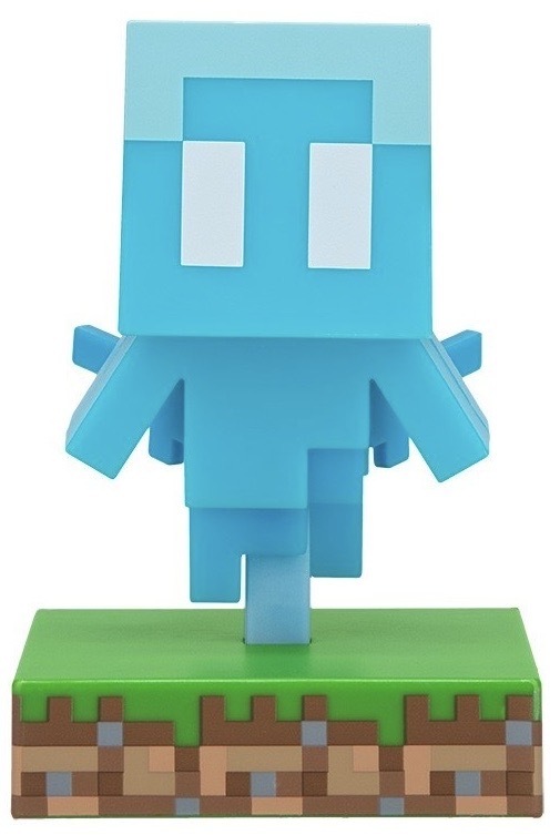 Dekorativní LED Paladone Icon Light Minecraft - Allay modré/zelené