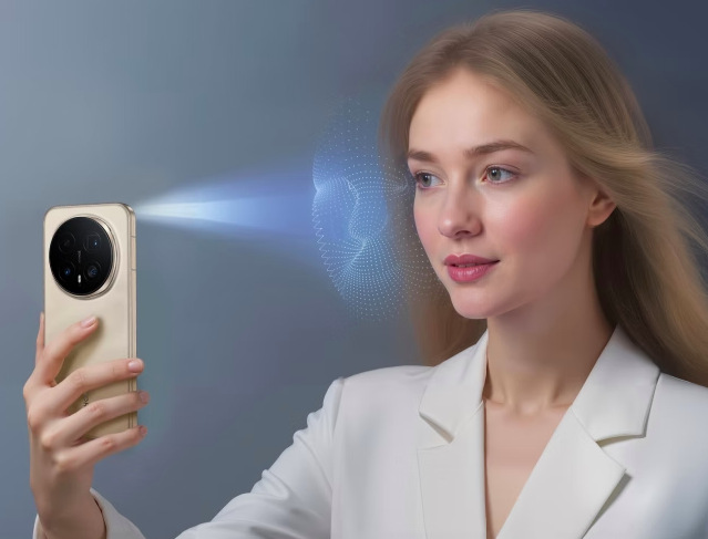Odemykání telefonu HONOR Magic8 Pro pomocí 3D rozpoznání obličeje při běžném používání