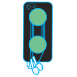 Držák na mobil PopSockets Peace Sky Držák na mobil PopSockets Peace Sky