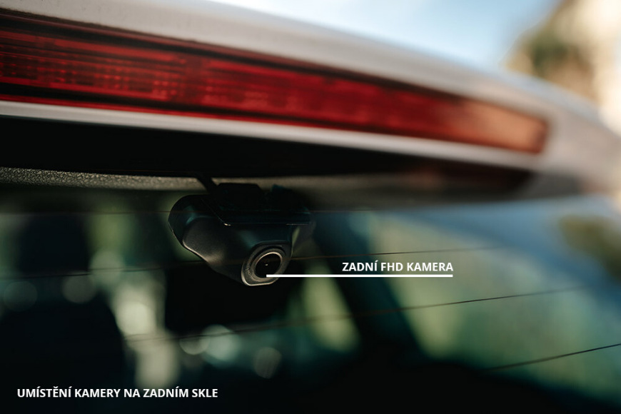 Autokamera CEL-TEC K4 Dual GPS šedá CEL-TEC K4 Dual GPS