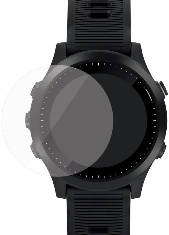 Tvrzené sklo PanzerGlass SmartWatch 40,5mm, (Garmin Fenix 6X Pro / Garmin Forerunner 235 / Polar Vantage V / Fossil Q Explorist Gen 4.)
