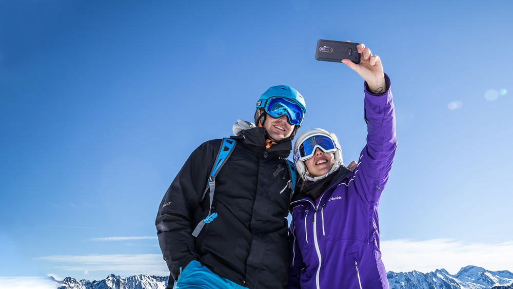Mobilní telefon UleFone Armor X8i oranžový Mobilní telefon UleFone Armor X8i oranžový
