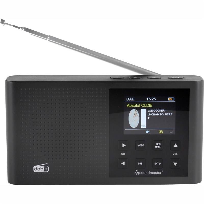 Radiopřijímač s DAB+ Soundmaster DAB165SW černý Soundmaster DAB280SW