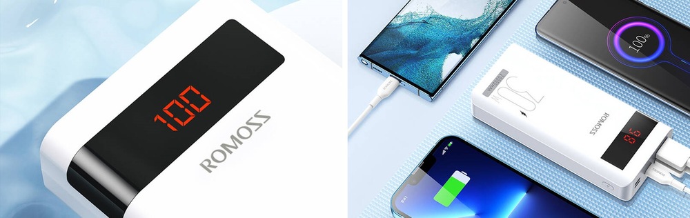 Powerbanka Romoss Sense 6PS Pro 20 000mAh 30W bílá Romoss Sense 6PS Pro