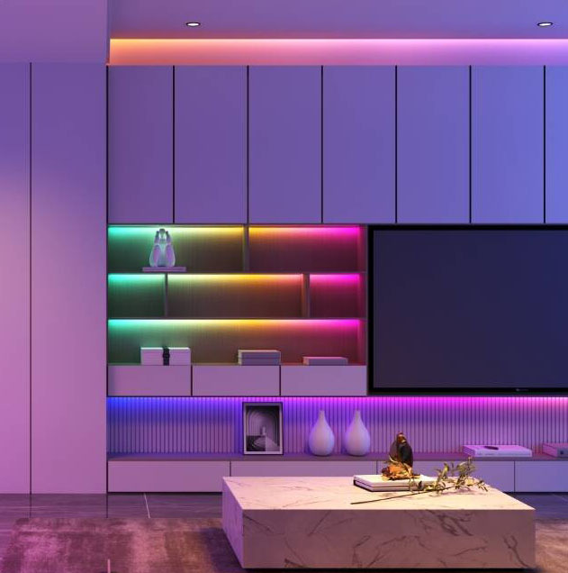 LED pásek Govee WiFi RGBIC PRO Smart, 10m Govee Wi-Fi RGBIC PRO Smart (H618C3D1)