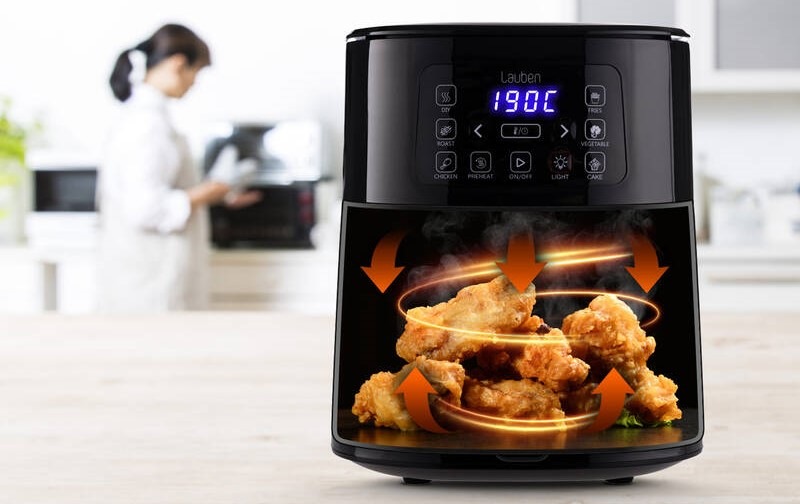 Fritéza horkovzdušná Lauben Hot Air Fryer 4000BC