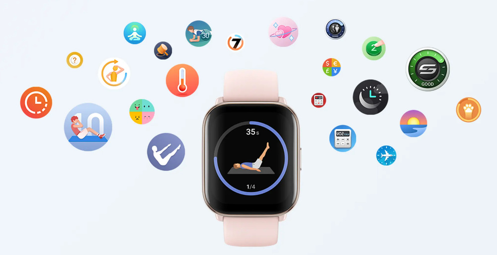 Chytré hodinky Amazfit Active černé