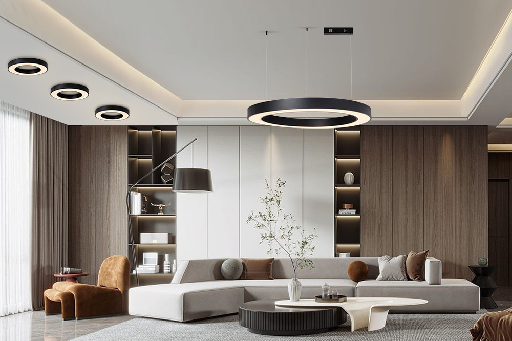 Závěsné svítidlo IMMAX NEO PASTEL SLIM SMART, 95 cm, 68W, Zigbee 3.0, Tuya černé Závěsné svítidlo IMMAX NEO PASTEL SLIM SMART, 95 cm, 68W, Zigbee 3.0, Tuya černé