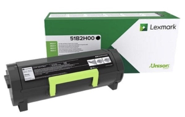 Toner Lexmark 51B2H00, 8500 stran, pro MS417dn, MX417de černý