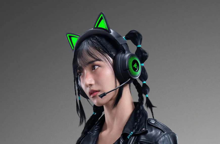 Headset Razer Kraken Kitty V3 Pro bílý Headset Razer Kraken Kitty V3 Pro bílý