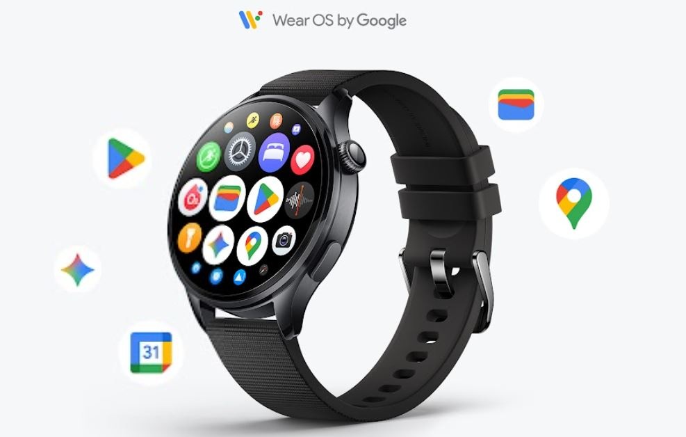 Chytré hodinky Xiaomi Watch 5 černé Chytré hodinky Xiaomi Watch 5 a Google aplikace