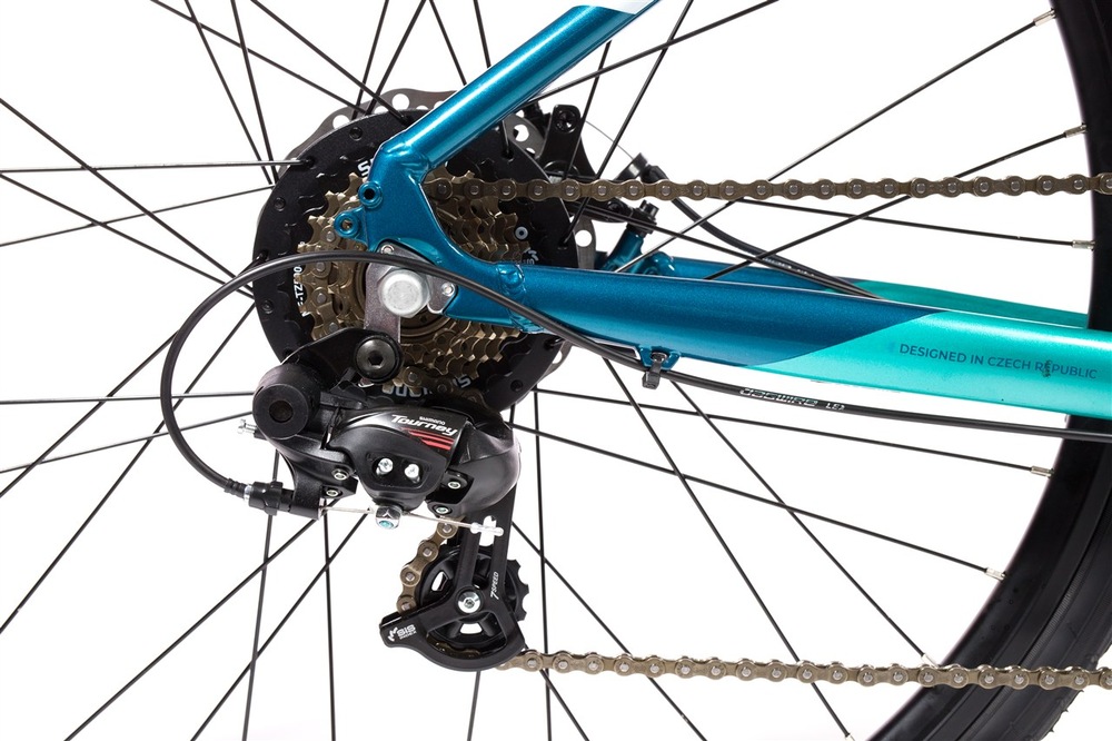 OLPRAN e-Gravel nabízí 7 rychlostí pro přizpůsobení se terénu