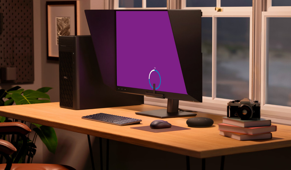 Monitor Dell UltraSharp U3226Q černý Dell UltraSharp U3226Q má i vestavěný kolorimetr
