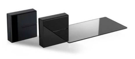 Police Meliconi Ghost Cube Shelf černá