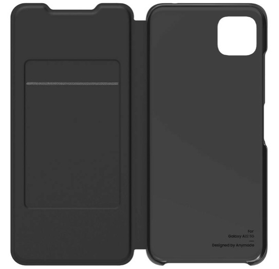 Pouzdro na mobil flipové Samsung Galaxy A22 5G černé Pouzdro na mobil flipové Samsung Galaxy A22 5G černé