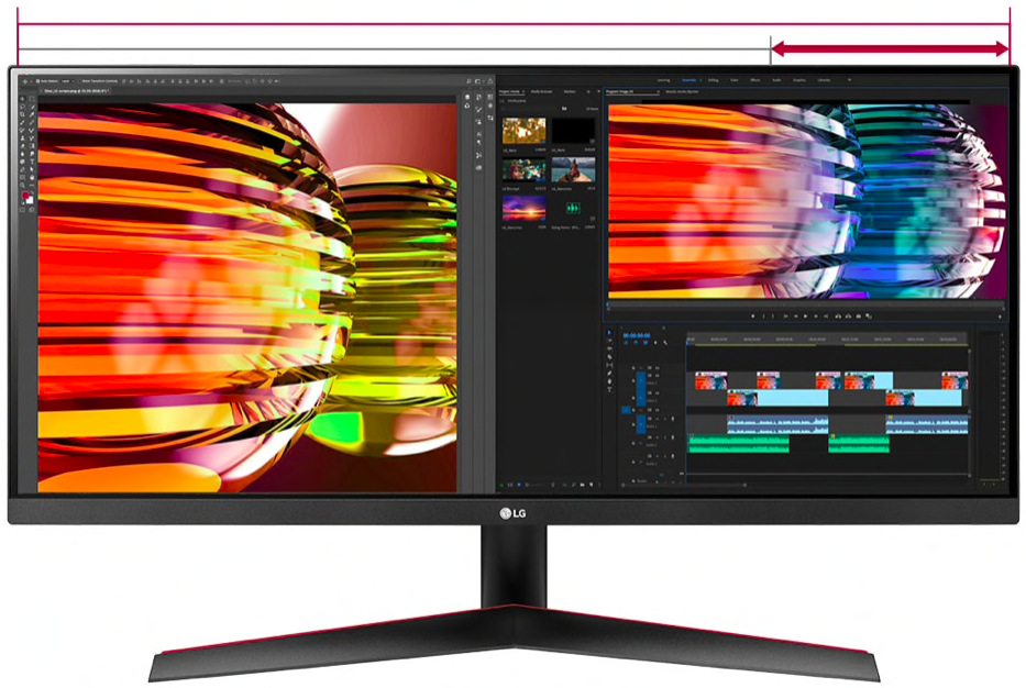 Monitor LG 29WP60G černý Monitor LG 29WP60G černý