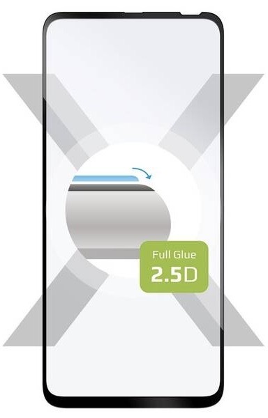 Tvrzené sklo FIXED Full-Cover na Motorola One Fusion+ černé