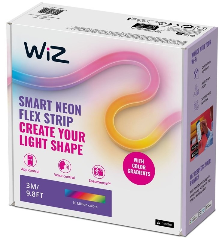 LED pásek WiZ Neon Flex Strip Kit 3 m