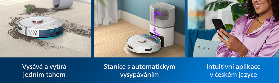 Robotický vysavač Philips Series 3000 XU3110/02 Philips Series 3000 XU3110/02