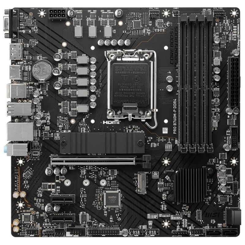 MB MSI PRO B760M-P Intel 1700, mATX