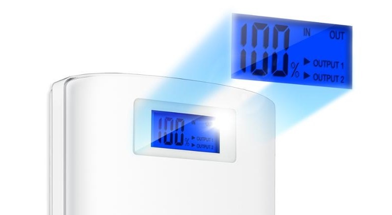 Powerbanka ADATA P20000D 20000mAh bílá Powerbanka ADATA P20000D 20000mAh bílá