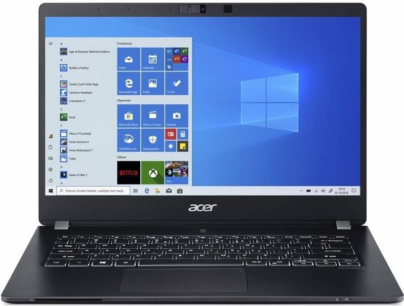 Notebook Acer TravelMate P6 (TMP614P-52-76MY) černý