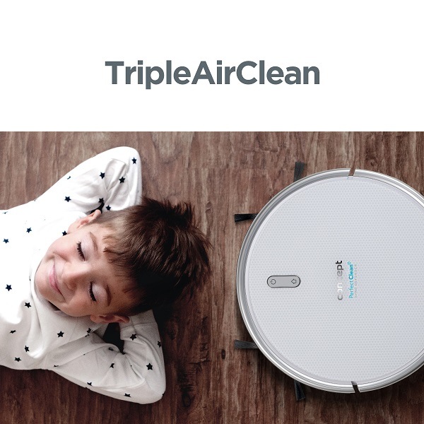 Robotický vysavač Concept Perfect Clean VR2020 3 v 1 Gyro Defender UVC Robotický vysavač Concept Perfect Clean VR2020 3 v 1 Gyro Defender UVC