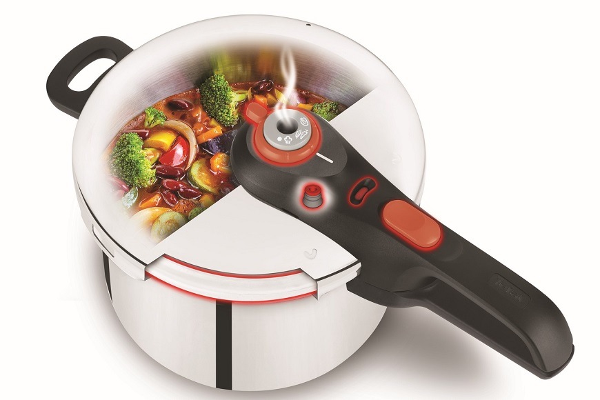 Tlakový hrnec Tefal P2530756 Secure 5 Neo, 6 l nerez