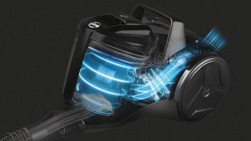Podlahový vysavač Hoover HP1 HP110HM 011 modrý