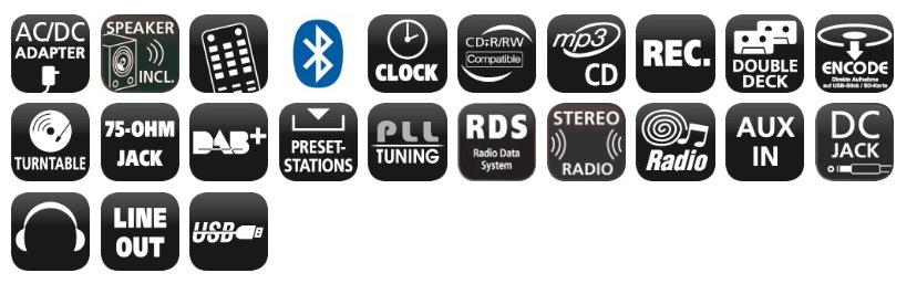 Mikrosystém Soundmaster MCD5600BR hnědý