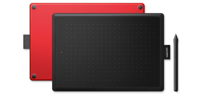 Tablet Wacom One By Medium černý/červený