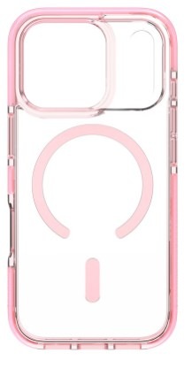 Kryt na mobil ZAGG Santa Cruz Snap na Apple iPhone 17 Pro růžový/průhledný Kryt na mobil ZAGG Santa Cruz Snap na Apple iPhone 17 Pro v růžovo-průhledné barvě