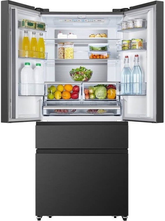 Americká lednice Hisense RF540N4SBF2 černá Americká chladnička s mrazničkou Hisense RF540N4SBF2, černá, SuperFreeze, SuperCool