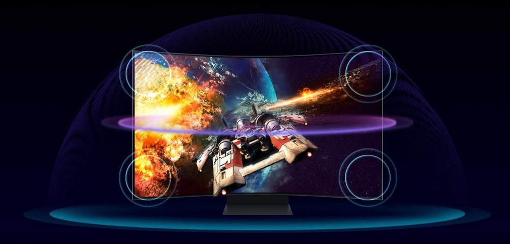 Herní monitor Samsung Odyssey Ark černý Samsung Odyssey Ark